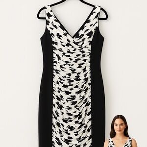 White House Black Market Ruched Sheath Dress – Size 4